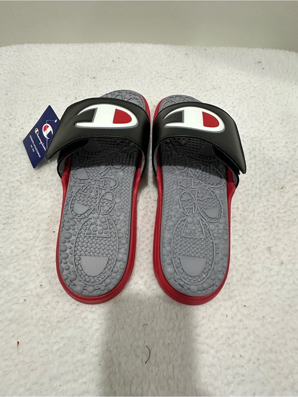 Champion grey cushioned